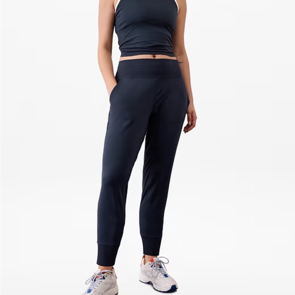 Athleta Venice high rise joggers in navy